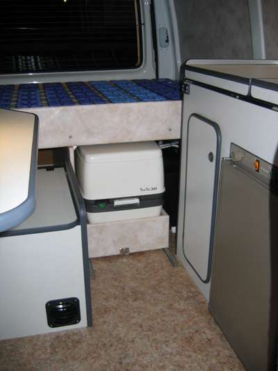 Toilette sur coulisse - rentr�