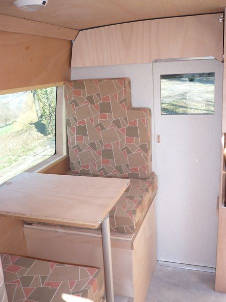 Acc�s cabine par porte coulissante