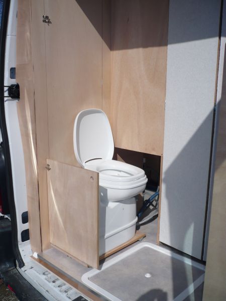 WC cassette coulissant